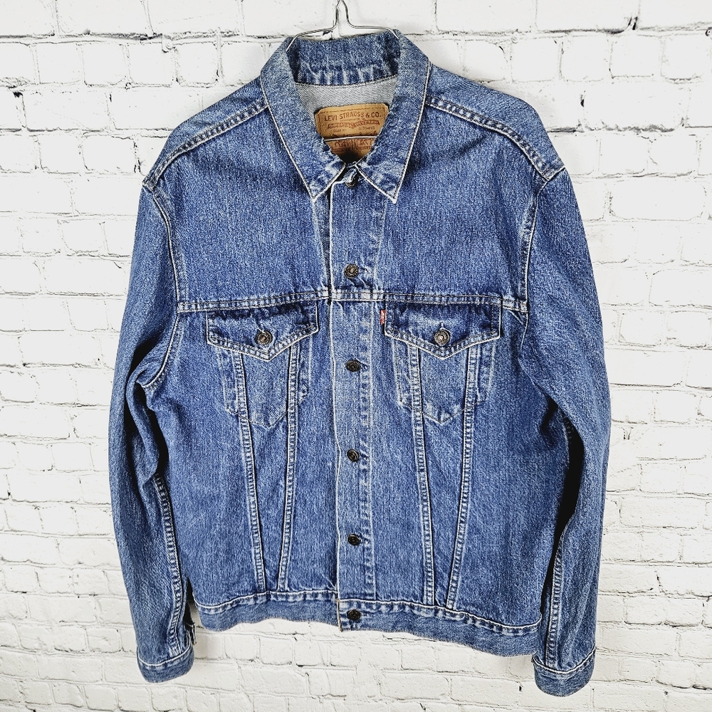 LEVI'S | 75504-0212 vintage 90s denim trucker button up jean jacket